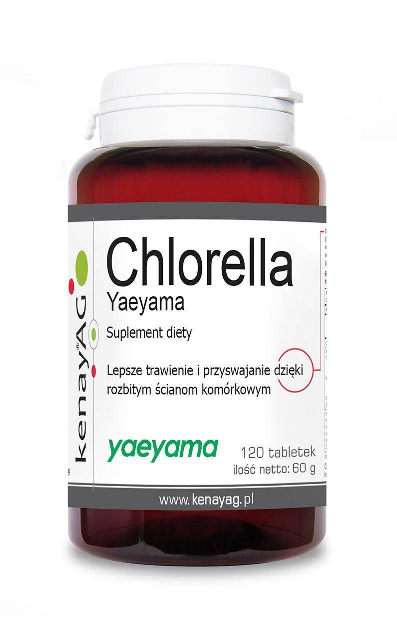 Chlorella suplement diety 120 tabletek