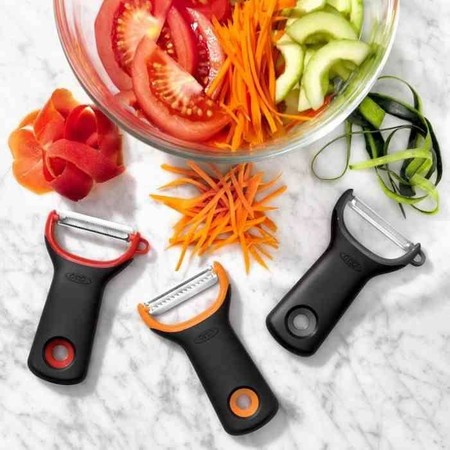 OXO-Zestaw 3 obieraczek czarny-multikolor GoodGrip