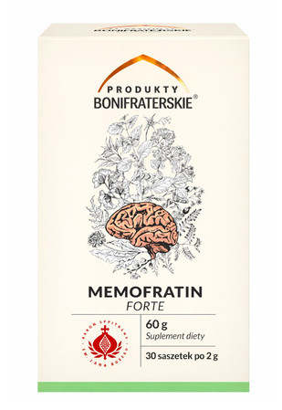PRODUKTY BONIFRATERSKIE Memofratin Forte 30*2g