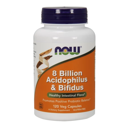 8 Billion Acidophilus & Bifidus - Probiotyk (120 kaps.)