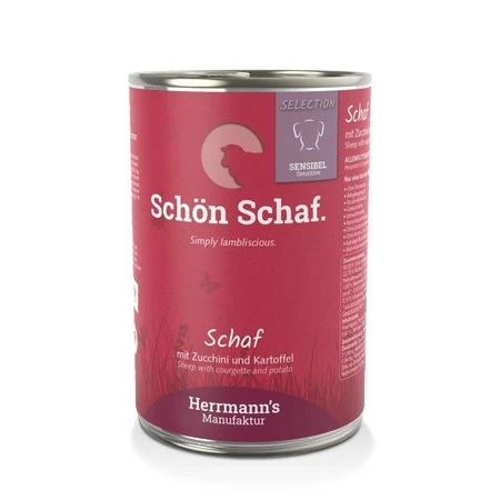 HERRMANN'S Selection Sensitive Dog Schaf - baranina z cukinią (400g)