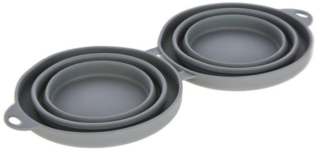 KERBL Miska podróżna składana 2 x 300 ml