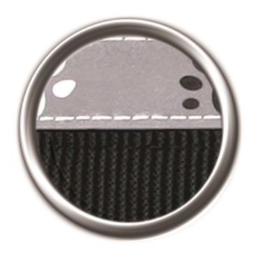 TRIXIE Obroża odblaskowa Safer Life Silver Reflect L-XL