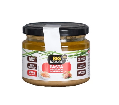 Pasta z orzechów laskowych 250g
