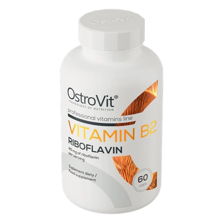OstroVit Witamina B2 Ryboflawina 60 kaps.