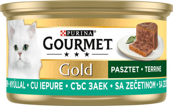 PURINA GOURMET Gold Pasztet Królik 85g