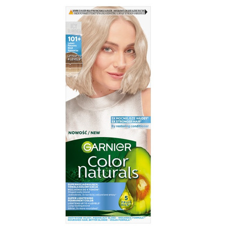 Color Naturals odżywcza farba do włosów 101+ Lodowy Platynowy Blond