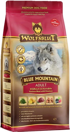 Wolfsblut Blue Mountain – dziczyzna i owoce leśne 2 kg