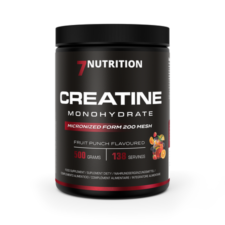 7Nutrition Creatine Monohydrate 500g   Friut Punch