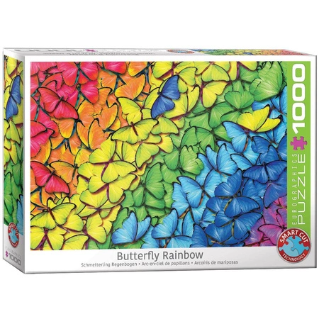 Puzzle 1000 Butterfly Rainbow 6000-5603 -
