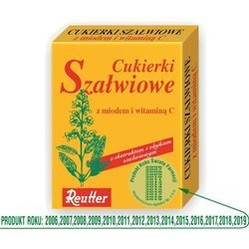 Reutter − Cukierki szałwiowe z miodem i wit. C − 50 g