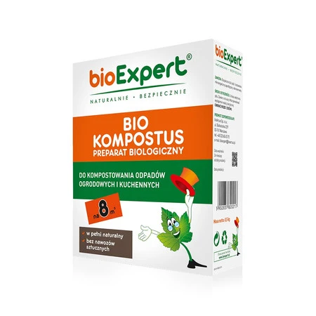 bioExpert, BIO Kompostus, Preparat biologiczny do kompostowania odpadów, 500 g