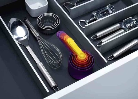 JJ - Zestaw 8 miarek kuchennych Nest™ Measure, mul