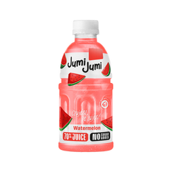 Jumi Jumi Napój 70% zawartość soku Watermelon z kawałkami kokosa 320 ml