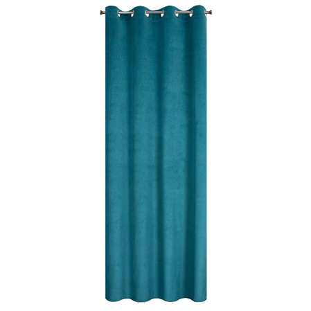 ZASŁONA GOTOWA LILI 140 X 250 CM CIEMNONIEBIESKI