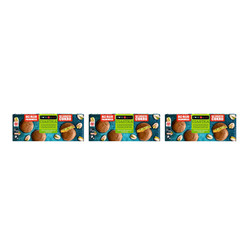 Zestaw: 3x CIASTKA Z NADZIENIEM PISTACJOWYM W CZEKOLADZIE MLECZNEJ BEZ DODATKU CUKRÓW 96 g - PURE&GOOD