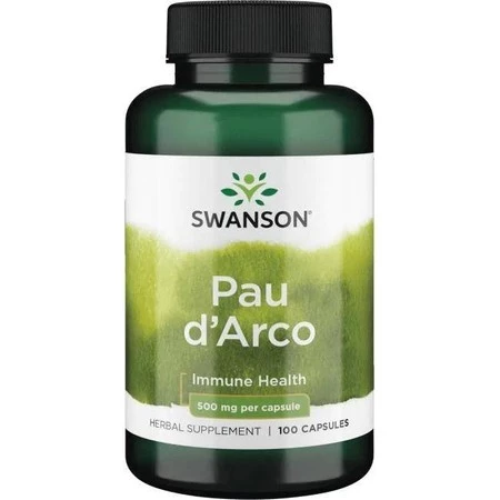 Swanson Pau D'Arco 500 Mg 100 K