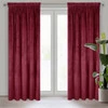 ZASŁONA GOTOWA VILLA NA TAŚMIE 140 X 270 CM BORDOWY