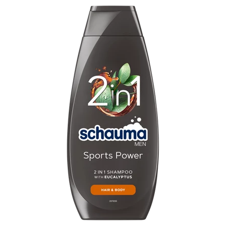 Sports Power Shampoo szampon wzmacniający do mycia włosów i ciała 400ml