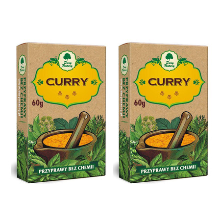 Zestaw: 2x Dary Natury − Curry − 60 g