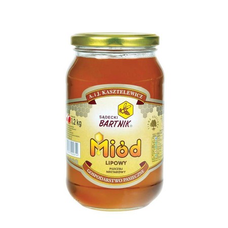 BARTNIK Miód lipowy 1,20 kg.