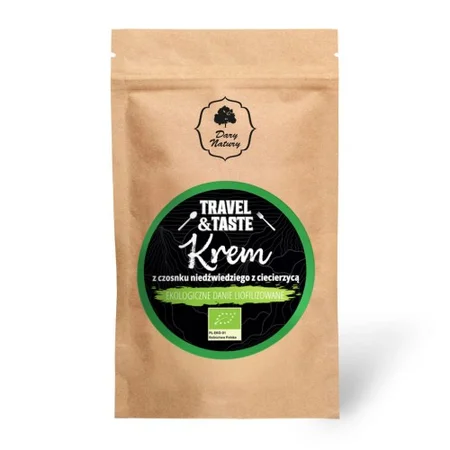 Dary Natury Travel & taste Liofilizowany Krem z czosnku niedźwiedziego EKO 50g