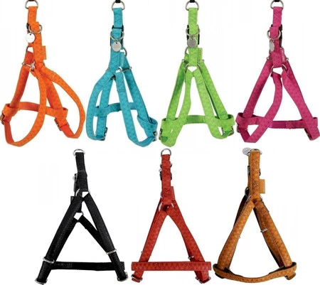 ZOLUX Szelki regulowane Mac Leather Fuksja 10mm