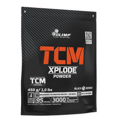 Olimp TCM Xplode jabłczan kreatyny 450g smak cytryna