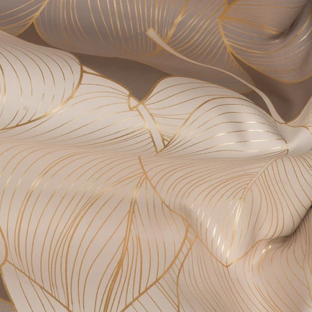 ZASŁONA GOTOWA FREZJA 140 X 250 CM BEŻOWY