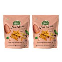 Zestaw: 2x Super Munchies Chipsy Z Batatów Tandoori  60g
