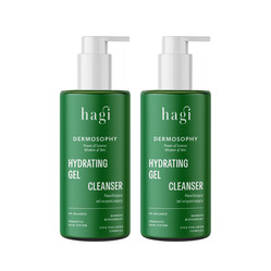 Zestaw: 2x Hagi Dermosophy Nawilżający żel oczyszczający 150ml