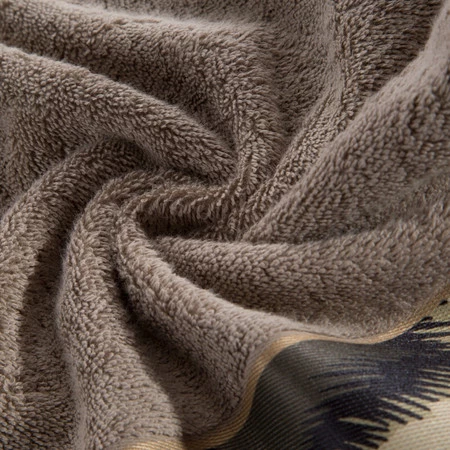 Ręcznik Eva 24 70 x 140 cm, Ciemnobeżowy