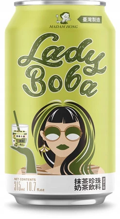 Madam Hong Lady Boba Herbata Bubble Tea 315ml smak matcha