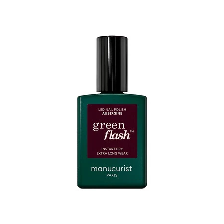 Green Flash Nail Polish lakier do paznokci Aubergine 15ml