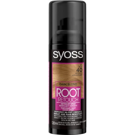 Root Retoucher spray do maskowania odrostów Ciemny Blond 120ml