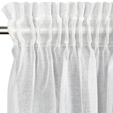 FIRANA GOTOWA MARGO NA TAŚMIE 140 X 270 CM BIAŁY