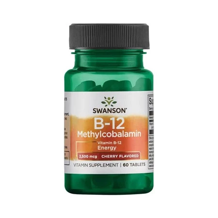 Swanson Metylokobalamina B12 2500 mcg - 60 tabl.vege
