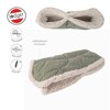 Lodger Polarowa mufka do wózka szałwiowa Fleece Elm