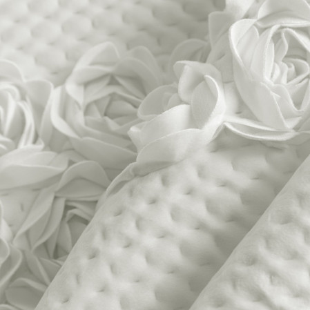 Narzuta CERAMIKA ROSES 220 X 240 CM KREMOWY