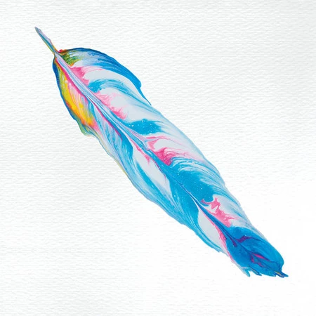 Janod Zestaw kreatywny Malowanie łańcuszkiem Pouring painting Kwiaty I love creativity 8+