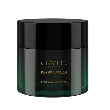 Clochee - Resveratrol care - Odbudowujący krem na noc -50 ml