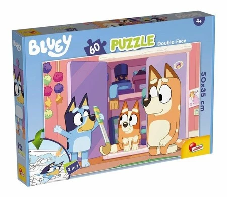 Puzzle dwustronne 60el Bluey 99573 LISCIANI