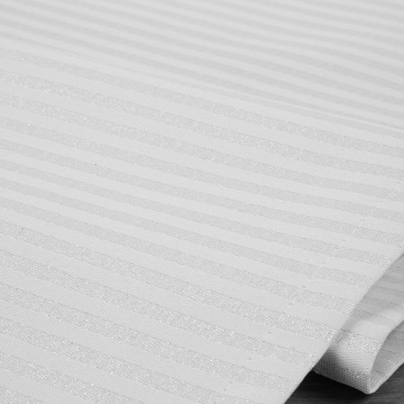 OBRUS FLASH 6 35 X 180 CM SREBRNY