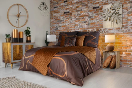 POSZEWKA RIA1 45 X 45 CM MIODOWY