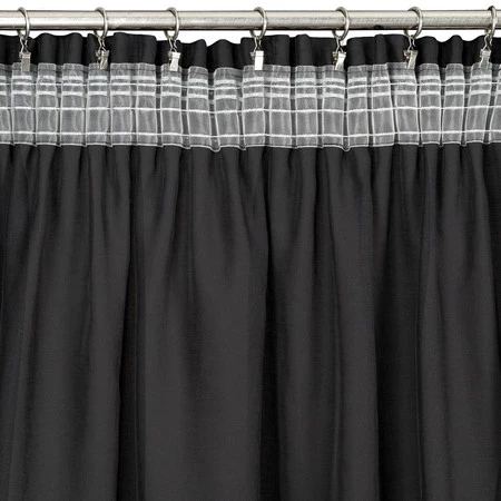FIRANA GOTOWA DANI 1 NA TAŚMIE 140 X 270 CM CZARNY