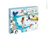 Janod Puzzle sensoryczne 20 elementów Lodowa kraina