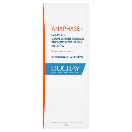 Ducray Anaphase+ Szampon uzupełnienie kuracji przeciw wypadaniu włosów 200 ml