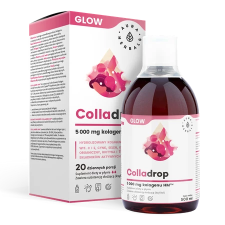 Aura Herbals Colladrop Glow 5 000 mg 500 ml