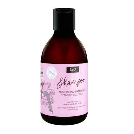 LaQ odżywczy szampon do włosów Piwonia 300ml