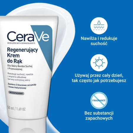 CERAVE regeneracyjny krem do rąk 50 ml